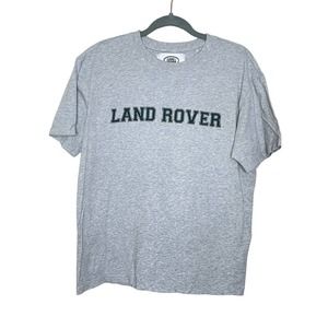 Land Rover Medium Mens Gray Short Sleeve Officially Licensed Pullover T Shirt